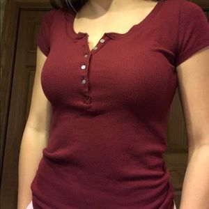 Prince and Fox Button Up Tee